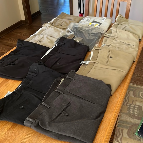 10 men dockers/lands end pants
